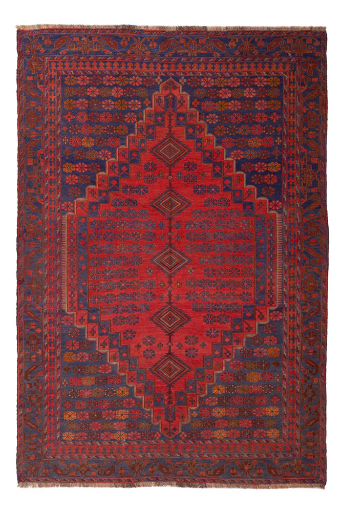 Kelim Rug - Oriental - 244 x 161 cm - red