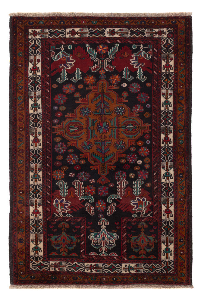 Belutsch Rug - 140 x 90 cm - multicolored