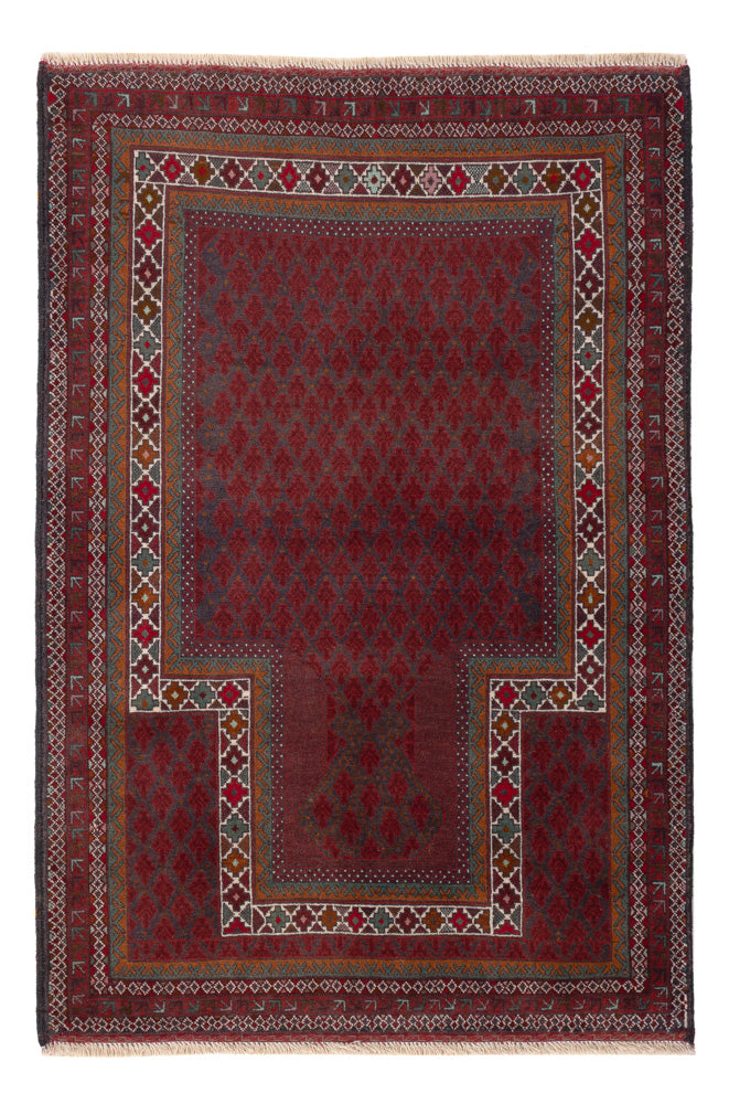 Belutsch Rug - 140 x 90 cm - rust