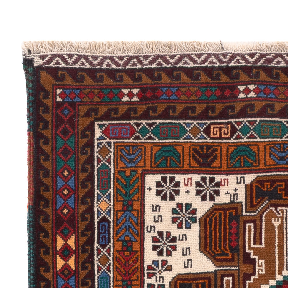 Belutsch Rug - 140 x 90 cm - cream