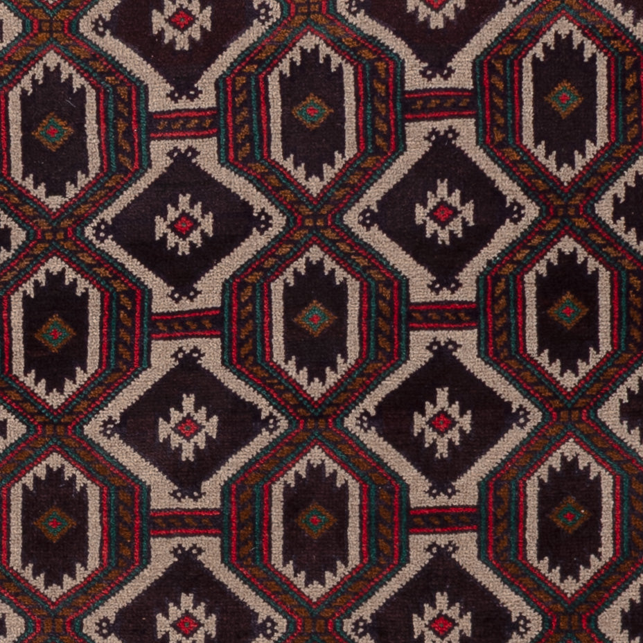 Belutsch Rug - 140 x 90 cm - multicolored