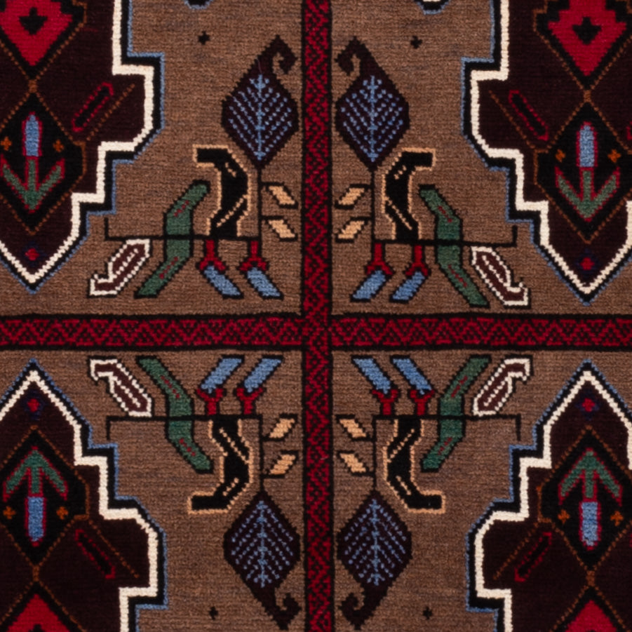 Belutsch Rug - 140 x 90 cm - multicolored