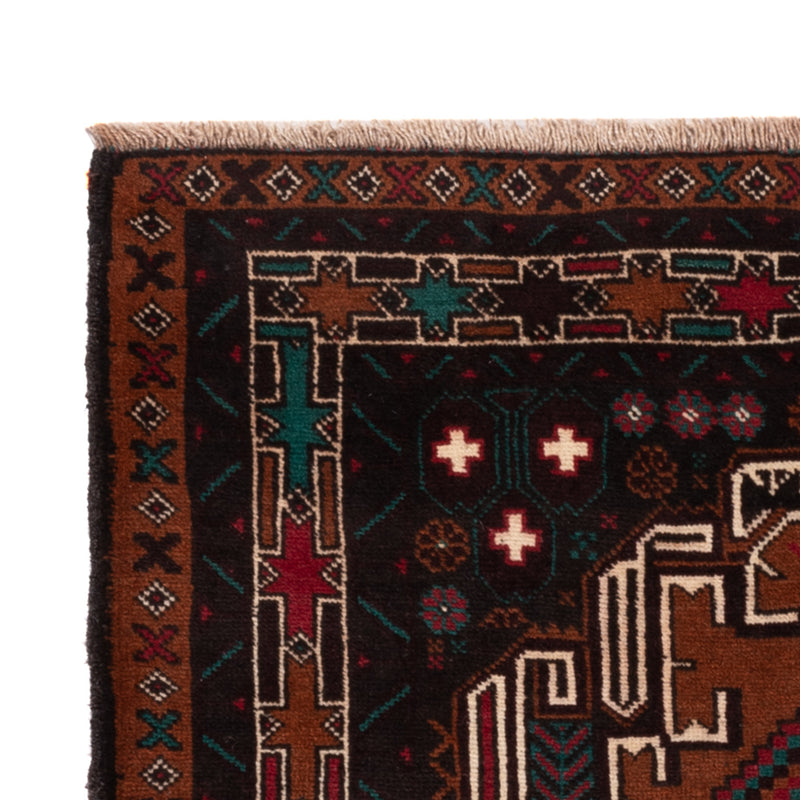 Belutsch Rug - 140 x 90 cm - multicolored