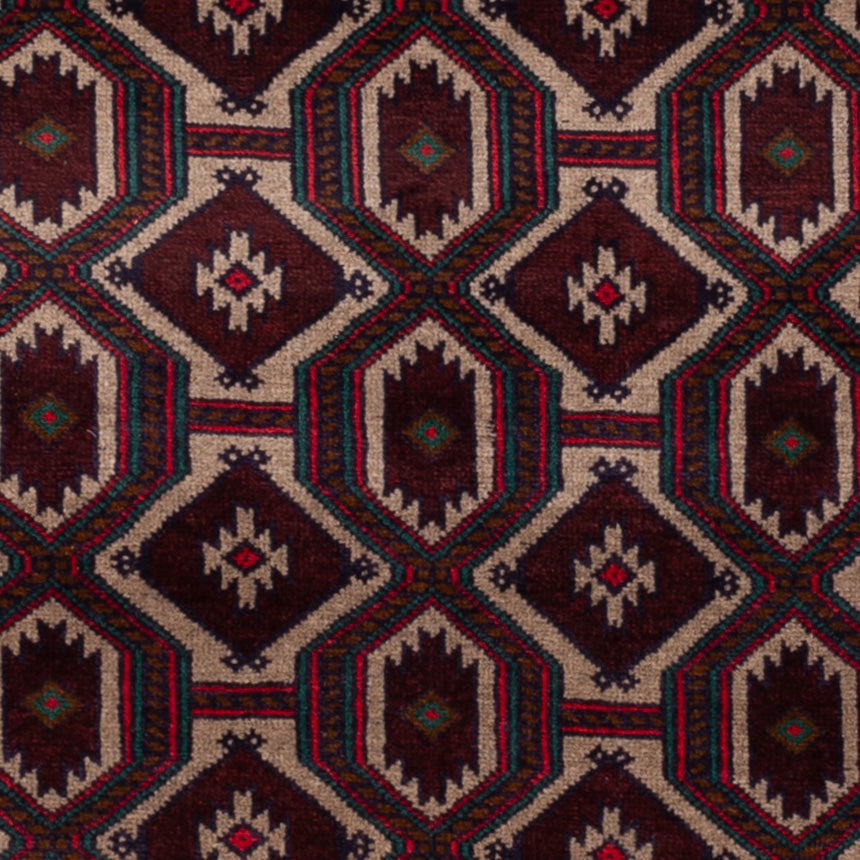 Belutsch Rug - 140 x 90 cm - multicolored