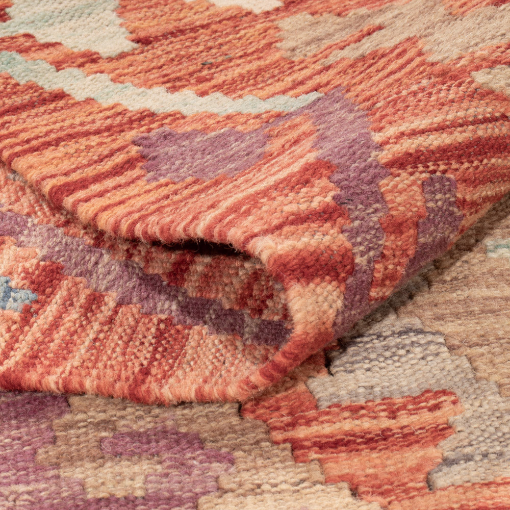 Kelim Rug - Splash - 255 x 178 cm - colorful