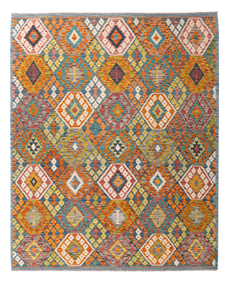 Kelim Rug - Splash - 236 x 193 cm - colorful