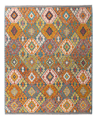 Kelim Rug - Splash - 236 x 193 cm - colorful