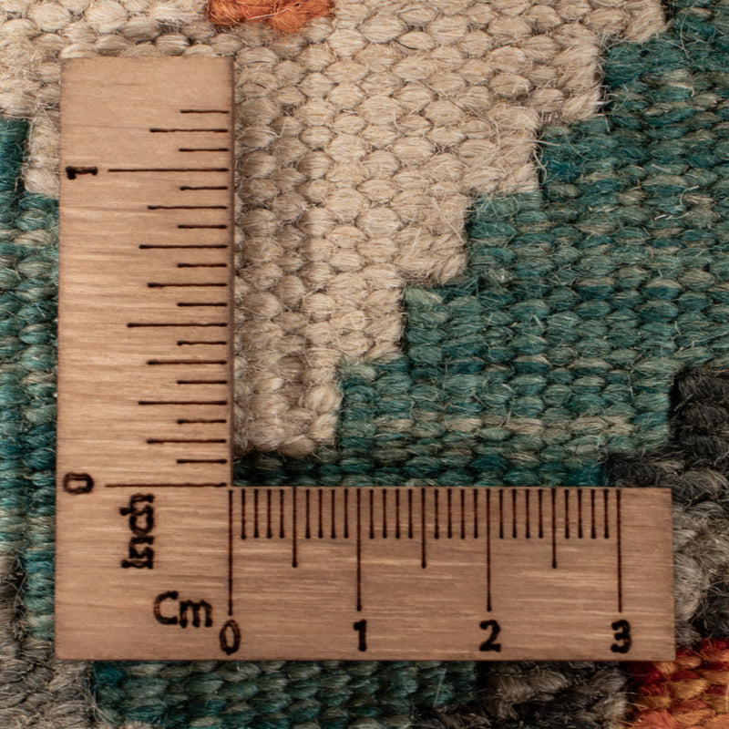 Kelim Rug - Splash - 236 x 193 cm - colorful