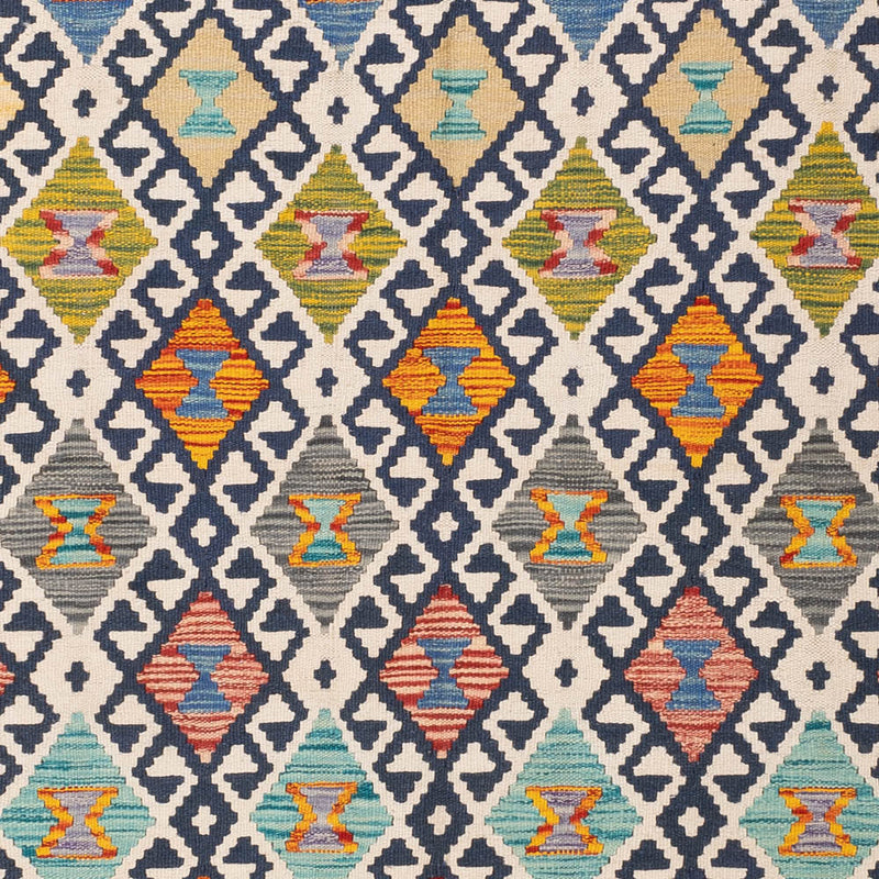 Kelim Rug - Splash - 236 x 176 cm - colorful