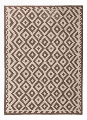 Kelim Rug - Splash - 233 x 164 cm - natural