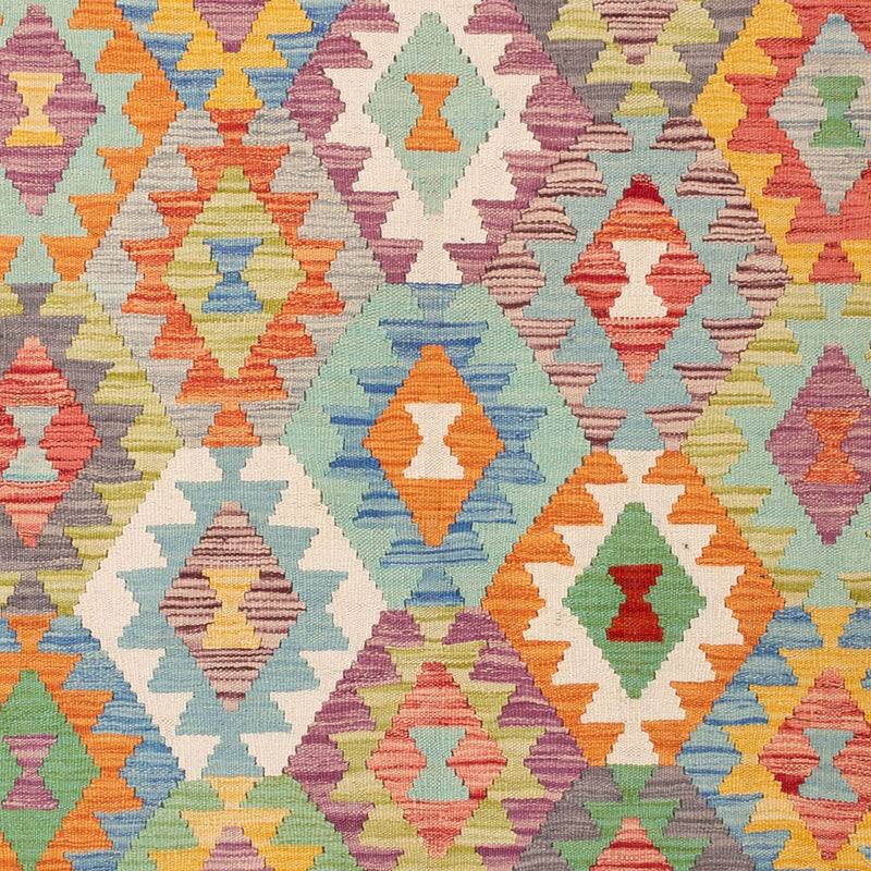 Kelim Rug - Splash - 238 x 179 cm - colorful