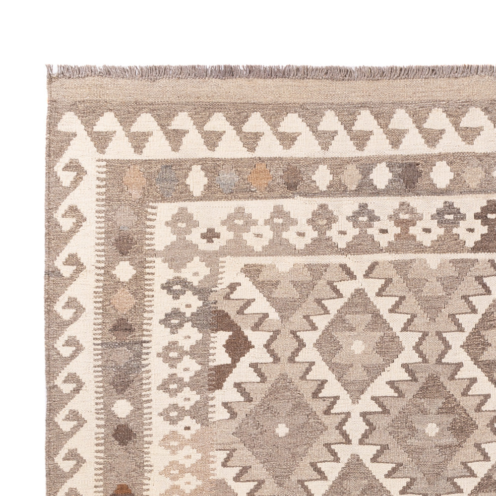 Kelim Rug - Splash - 256 x 181 cm - natural