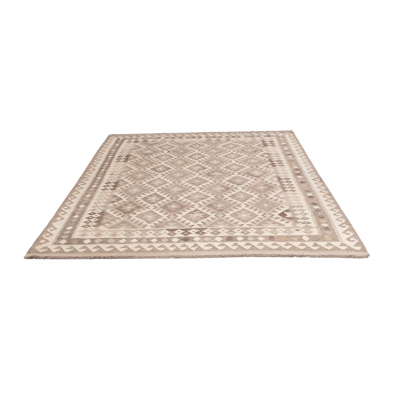 Kelim Rug - Splash - 256 x 181 cm - natural