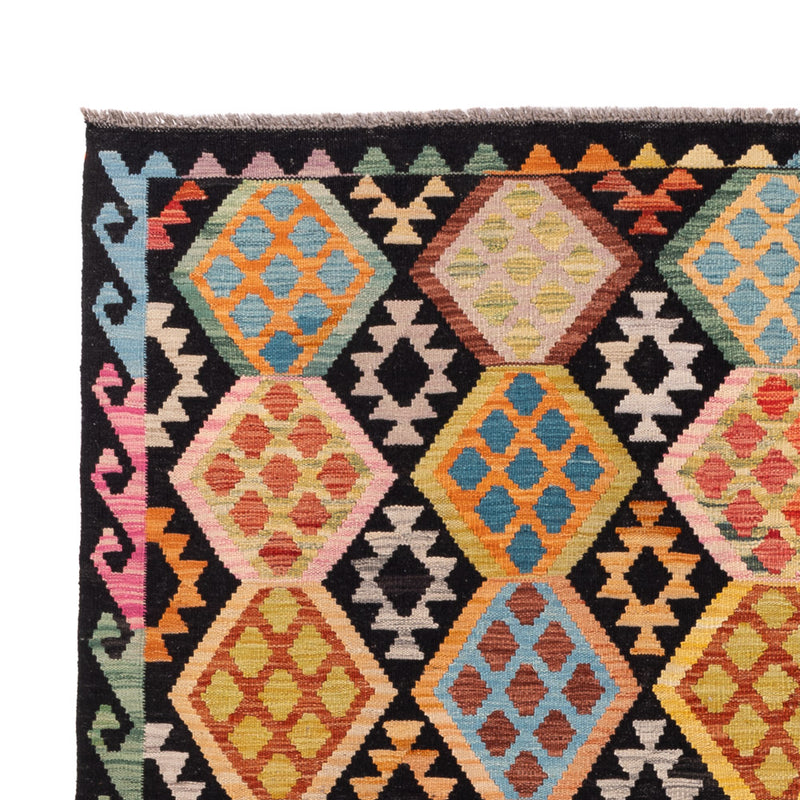 Kelim Rug - Splash - 249 x 187 cm - colorful