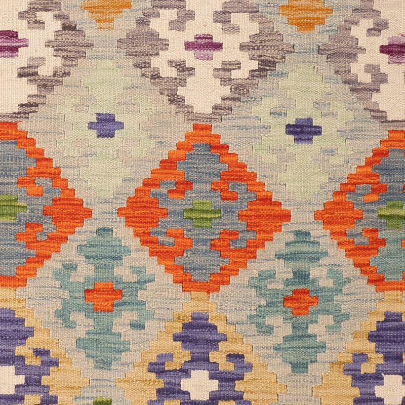 Kelim Rug - Splash - 215 x 150 cm - colorful