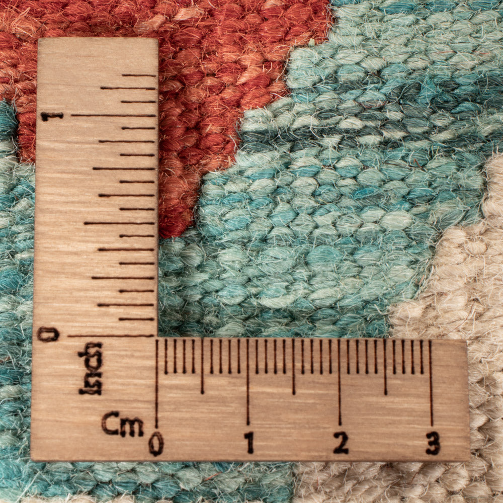 Kelim Rug - Splash - 209 x 158 cm - colorful