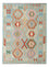 Kelim Rug - Splash - 196 x 147 cm - colorful