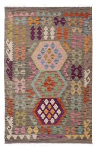 Kelim Rug - Splash - 151 x 100 cm - colorful