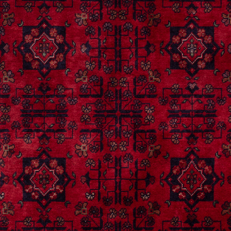 Afghan Rug - Royal - 150 x 98 cm - red