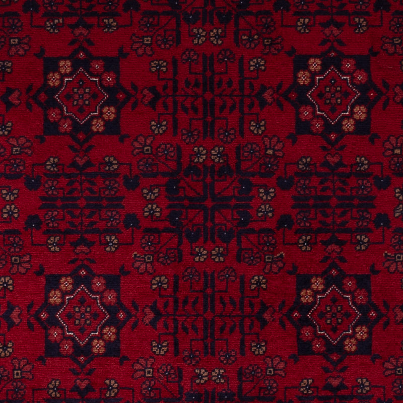 Afghan Rug - Royal - 150 x 102 cm - red