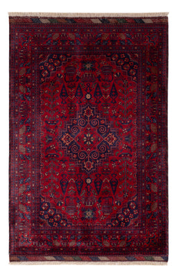 Afghan Rug - Royal - 150 x 100 cm - red