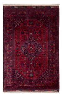 Afghan Rug - Royal - 150 x 100 cm - red