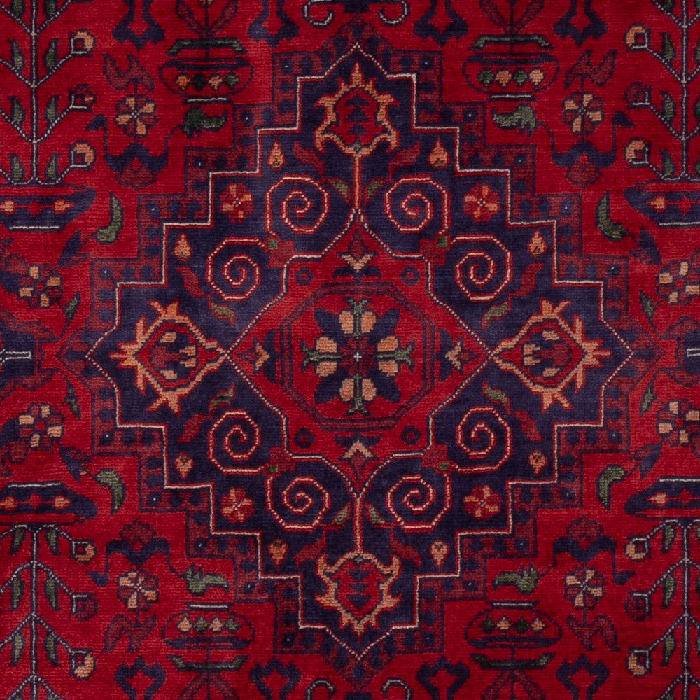 Afghan Rug - Royal - 150 x 100 cm - red