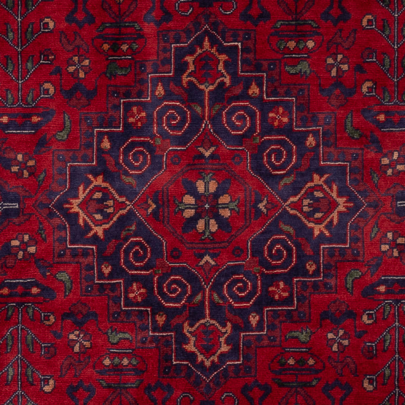 Afghan Rug - Royal - 150 x 100 cm - red