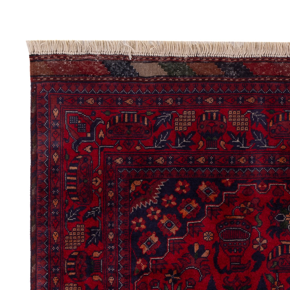 Afghan Rug - Royal - 150 x 100 cm - red