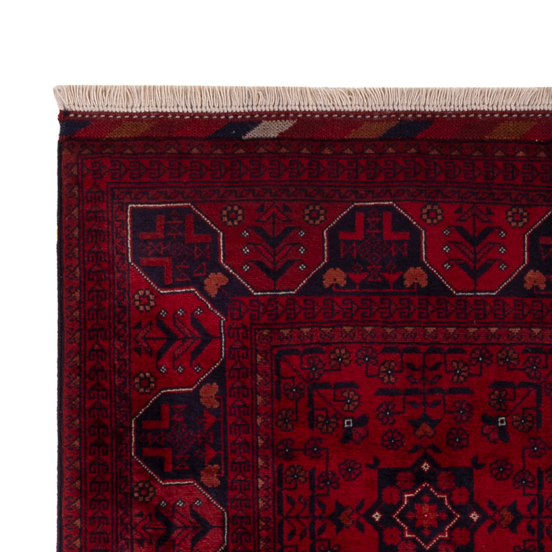 Afghan Rug - Royal - 147 x 100 cm - red