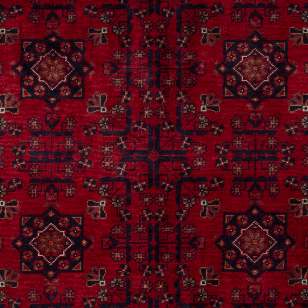 Afghan Rug - Royal - 155 x 101 cm - red