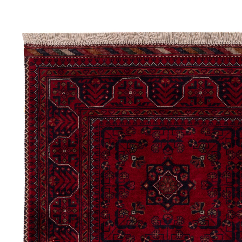 Afghan Rug - Royal - 155 x 101 cm - red