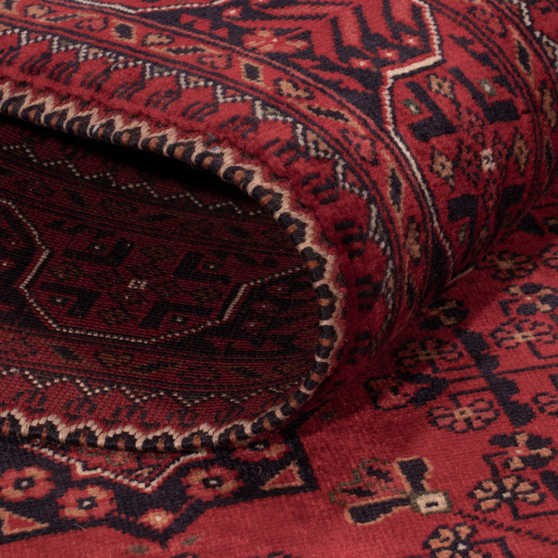 Afghan Rug - Royal - 155 x 101 cm - red