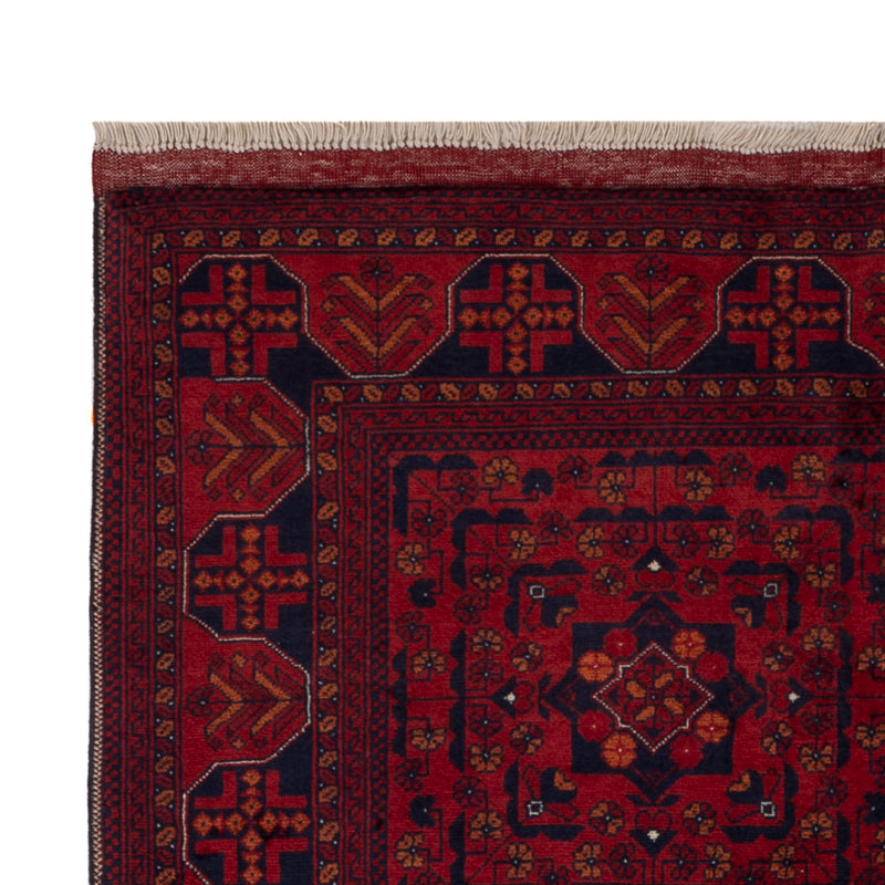 Afghan Rug - Royal - 147 x 102 cm - red