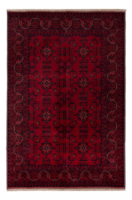 Afghan Rug - Royal - 150 x 99 cm - red
