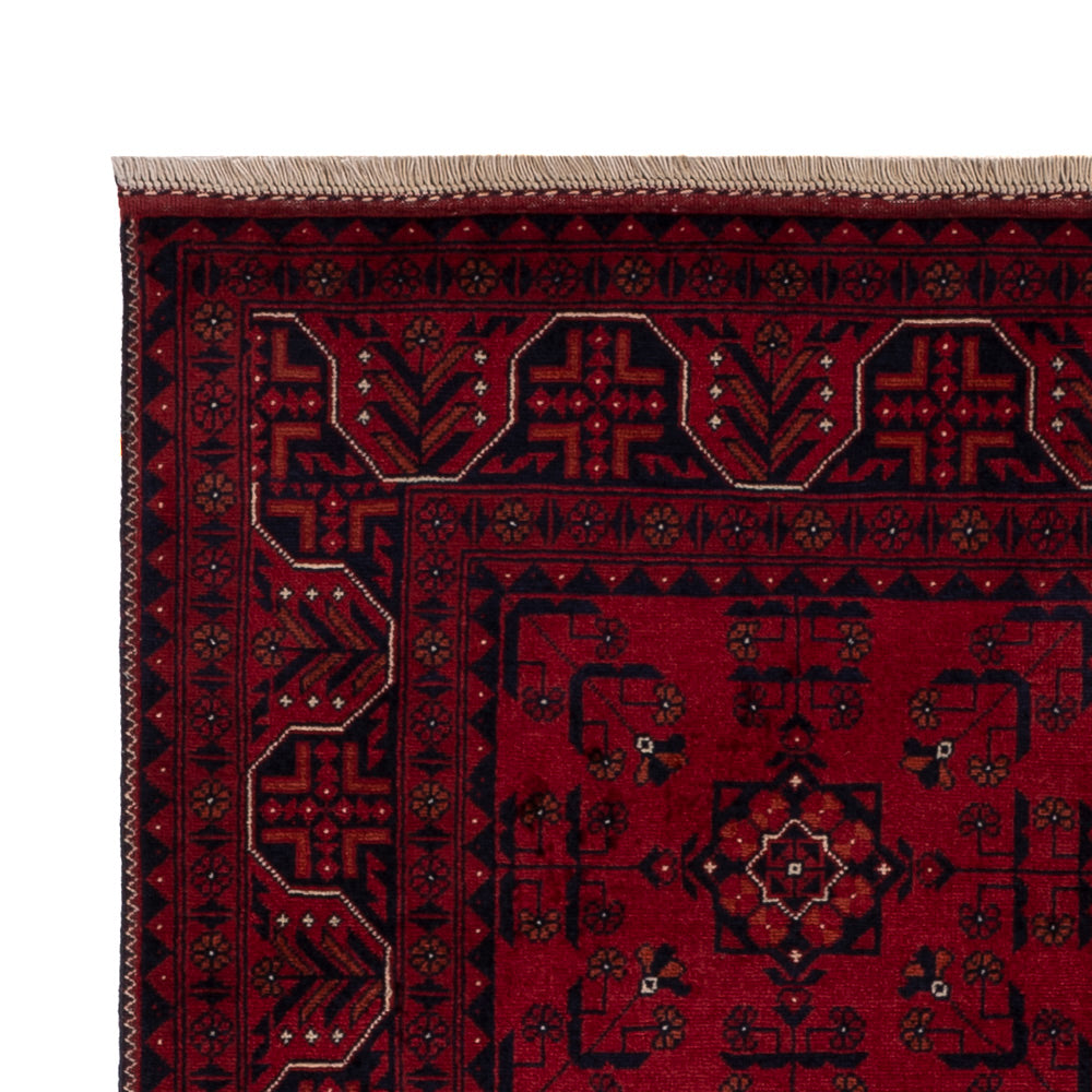 Afghan Rug - Royal - 150 x 99 cm - red