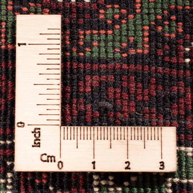 Afghan Rug - Royal - 142 x 97 cm - green