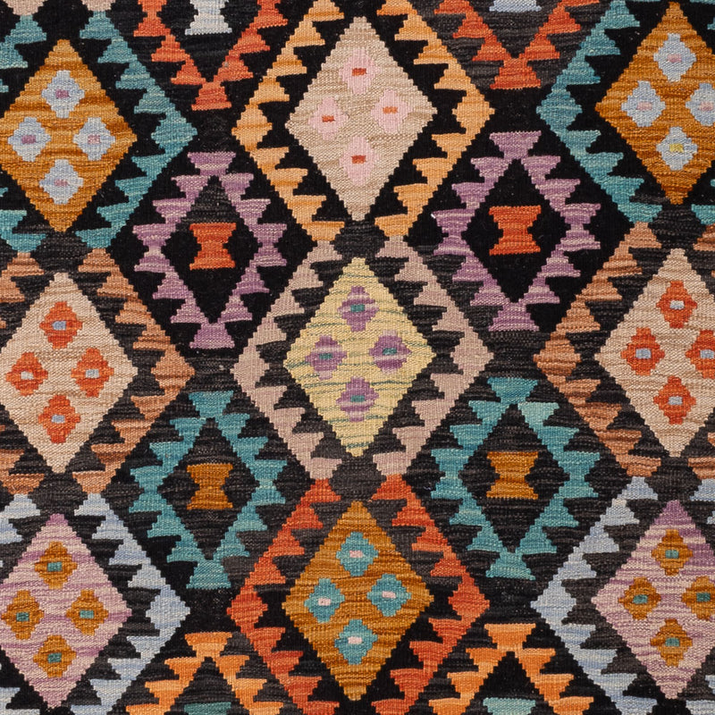 Kelim Rug - Splash - 250 x 178 cm - colorful