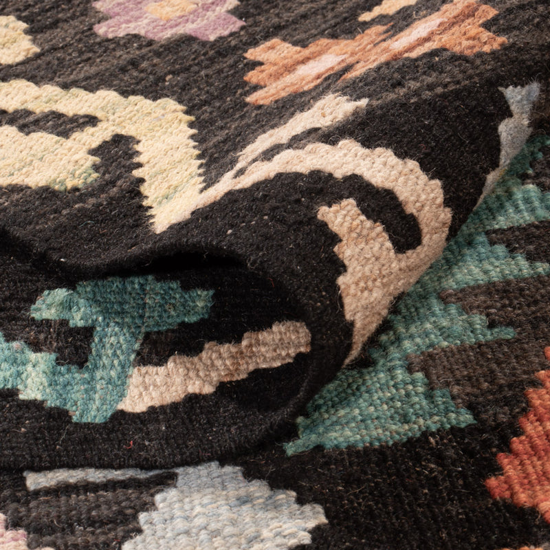 Kelim Rug - Splash - 250 x 178 cm - colorful