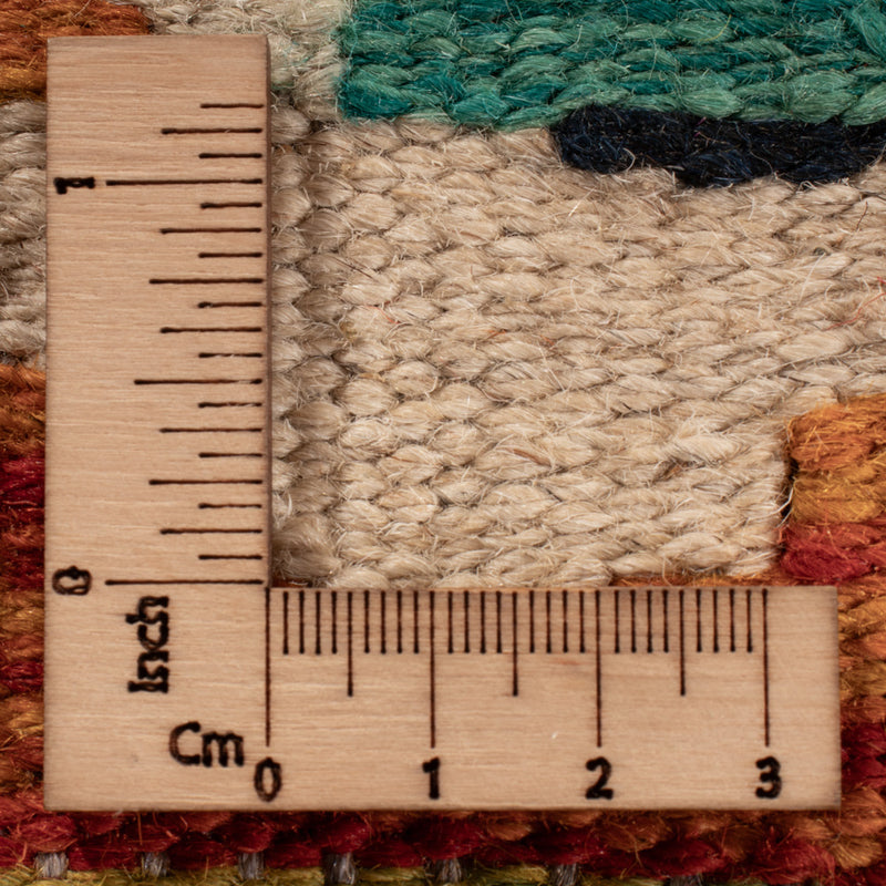 Kelim Rug - Splash - 143 x 101 cm - colorful