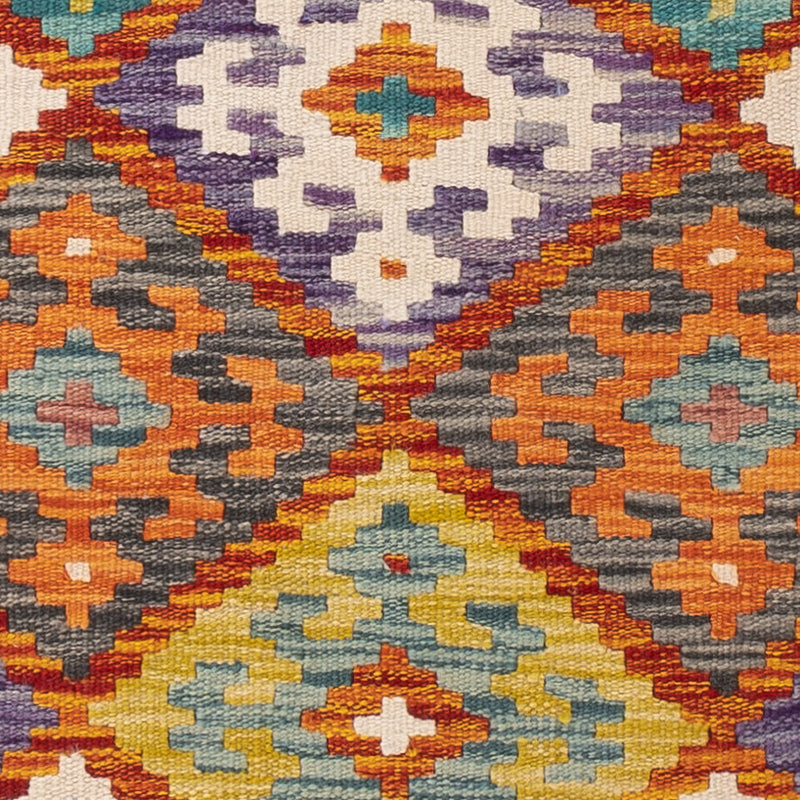 Kelim Rug - Splash - 150 x 104 cm - colorful