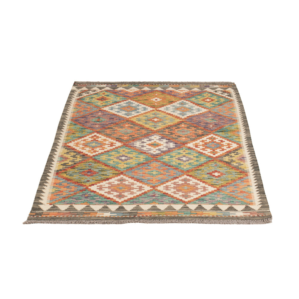 Kelim Rug - Splash - 150 x 104 cm - colorful