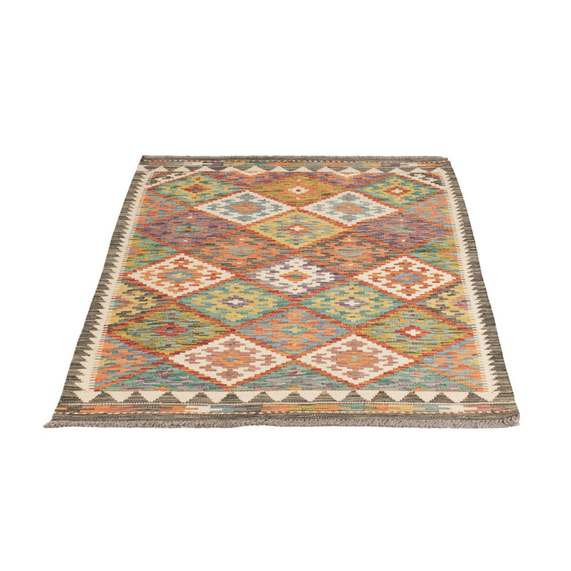 Kelim Rug - Splash - 150 x 104 cm - colorful