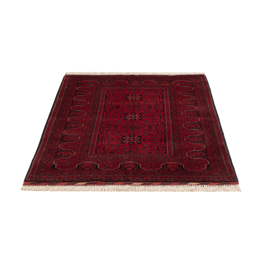 Afghan Rug - Royal - 152 x 97 cm - red