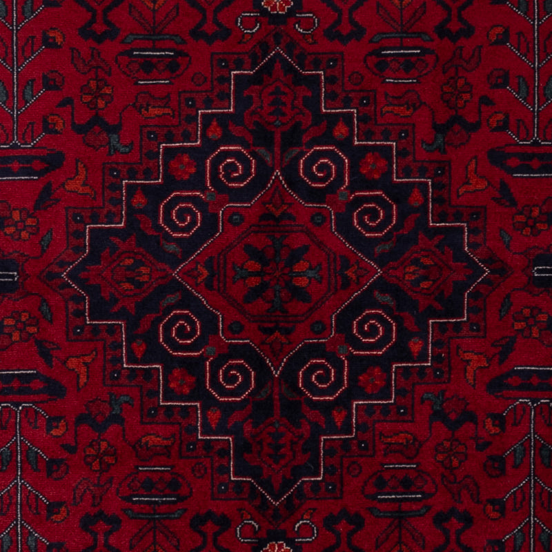 Afghan Rug - Royal - 150 x 100 cm - red