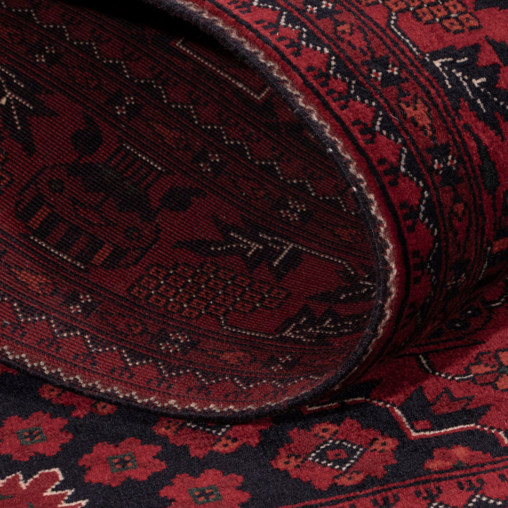 Afghan Rug - Royal - 150 x 100 cm - red