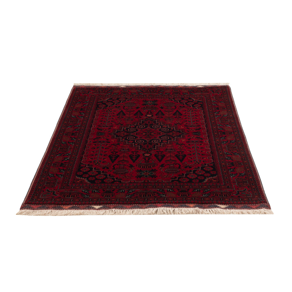 Afghan Rug - Royal - 150 x 100 cm - red