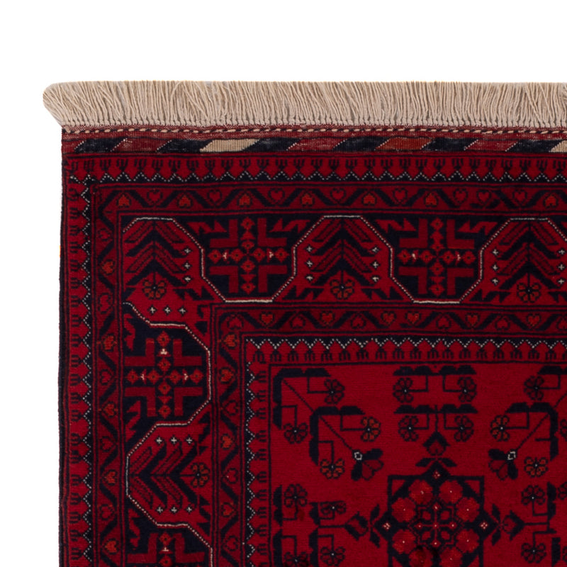Afghan Rug - Royal - 147 x 101 cm - red