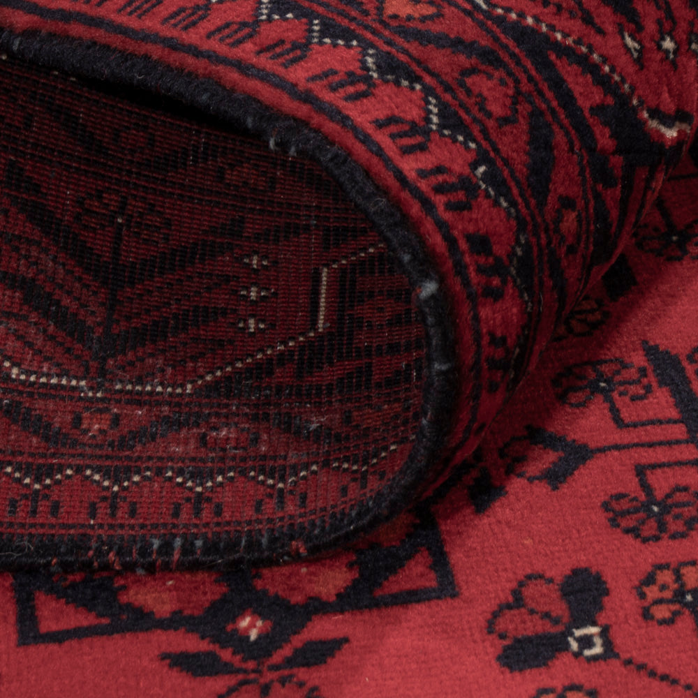 Afghan Rug - Royal - 147 x 101 cm - red