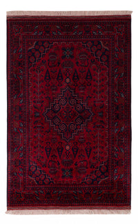 Afghan Rug - Royal - 154 x 101 cm - red